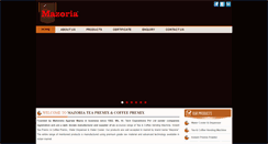 Desktop Screenshot of mazoriacafe.com